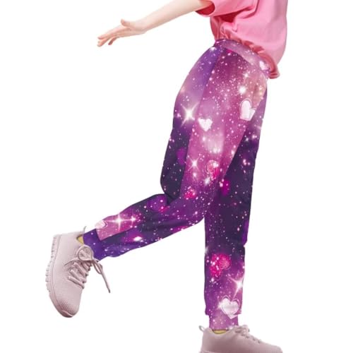 Pinupub Stretch Joggers Pants for Boys Girls Sports School Trousers Casual Sweatpants with Pockets4
