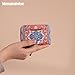 Montana West Credit Card Holder Small RFID Boho Wallet Slim Card Organizer Case with Zipper Gift Card Holder for Women Men