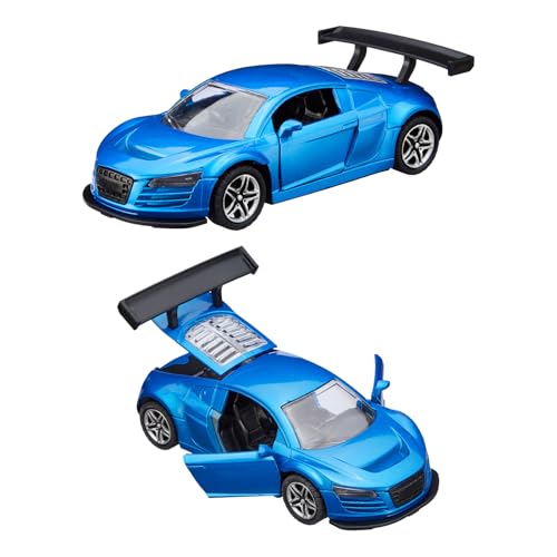 Image of Amazon Brand - Metal Die Cast 1:37 AUD | Blue | Collectible & Durable