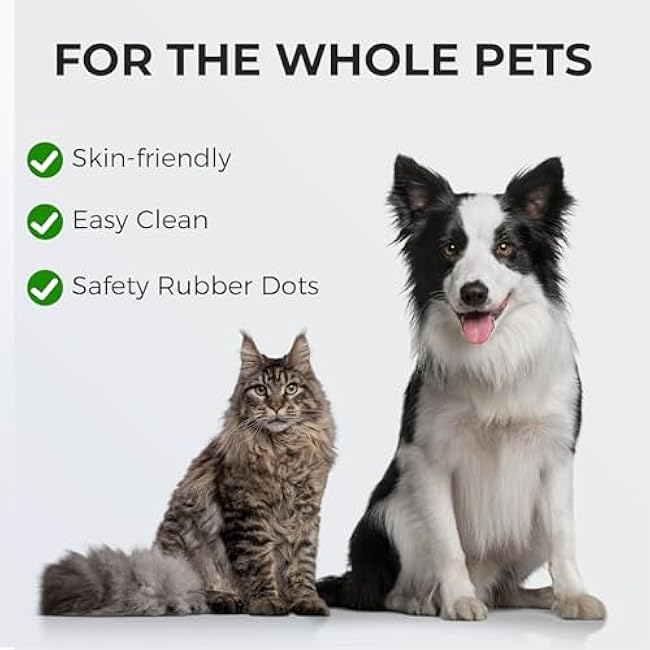 Self Cleaning Slicker Cat & Dog Brush - Skin Friendly Shedding Grooming Tool for Pets, Pet Supplies Accessories, Deshedding Comb for Short Long Haired Kittens, Massage Function to Removes Loose Fur-QP3p85zR