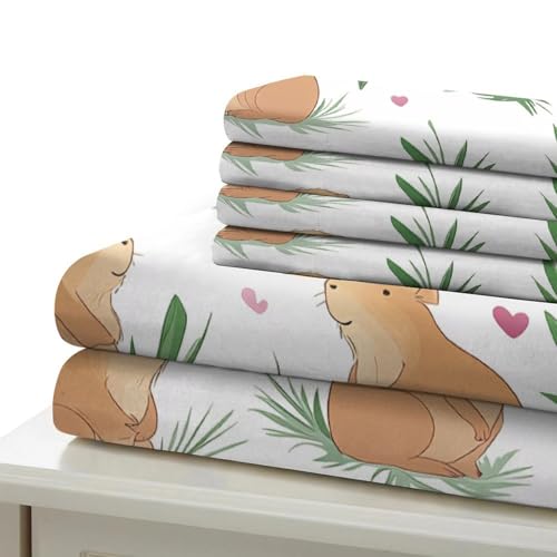 Parure de lit bouledogue français super douce et résistante en microfibre lit king size