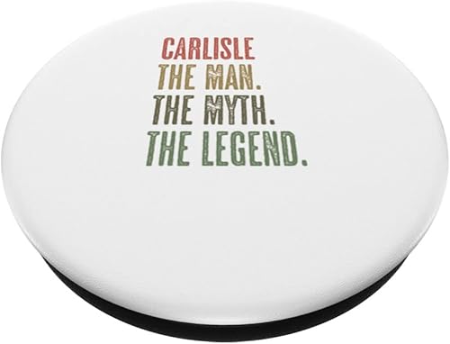 Miniatura 2 de CARLISLE the Man the Myth the LEGEND  Funny, Men Boy Name PopSockets Swappable PopGrip