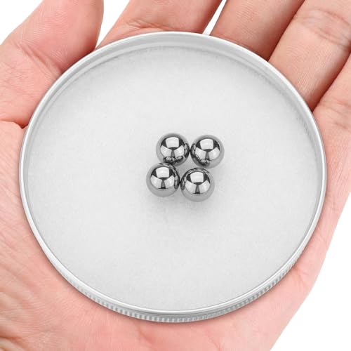 uxcell 4pcs tungsten steel bearing balls 38 inch tungsten carbide precision ball g5 grade