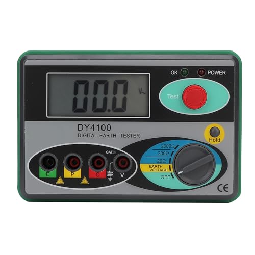 Testeur de résistance écran LCD avec protection contre les surcharges électriques