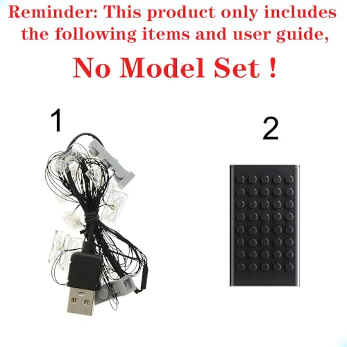 MENZAVA LED Light Set Compatible with LEGO 21028 New York City Architecture Building Blocks Model - Model Set NOT Included - Image 3