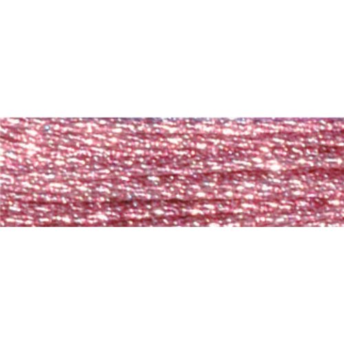 DMC 317W-E316 Light Effects Polyster Embroidery Floss, 8.7-Yard, Pink Amethyst by DMC