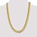 14k Yellow Gold 12.6mm Miami Cuban Chain Necklace 30 Inch Pendant Charm Curb Fine Jewelry For Women Gifts For Her