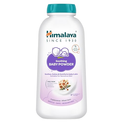 Image of Himalaya Soothing Baby Powder 100gm | No.1 Doctor-Prescribed Brand | Formulated for sensitive skin | Soothes, calms and comforts baby's skin | 99% Natural Origin Ingredients | Free from harsh chemicals
