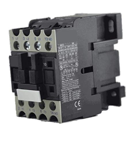RADWELL Verified Substitute LC1-D0910-B6-SUB Substitute for Schneider Electric LC1-D0910-B6, CONTACTOR, 3 Pole, 24V/60VAC Operating Coil, N/O AUX