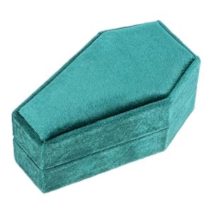 KOMBIUDA Sarg-Schmuckschatulle Ringhalter