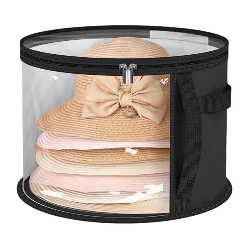 PATOFIN Portable Hat Organizers Bag Bucket for Home and Travel Use Keeps Hats Clothes and Toy Neat and Protected