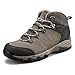Clorts Men's Mid Hiking Boot Hiker Leather Waterproof Lightweight Outdoor Backpacking Trekking Shoe