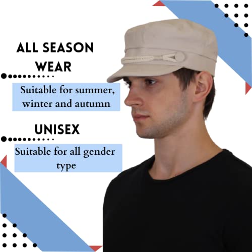 Image of NEON ROCK Men Women Stylish Dori Cap Stylish Premium Cotton Hat Cap for Summer, Winter, Spring, Autumn and All Activities, Freesize Pack of 1