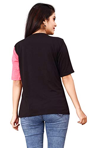 Image of DHRUVI TRENDZ Women Tops | T Shirt for Women | Tops for Jeans for Women | Western Tops for Women Stylish | T-Shirt for Women