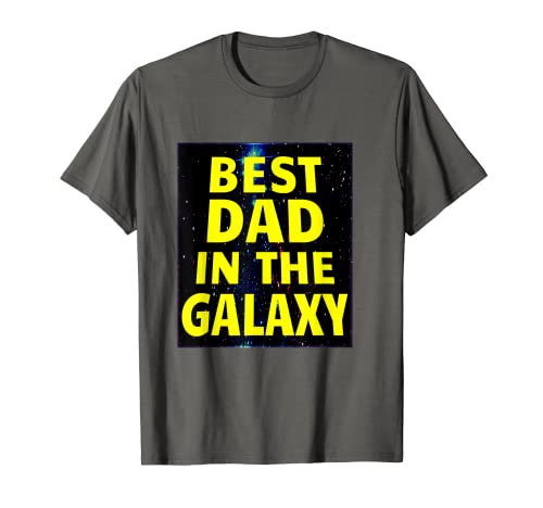 Camisetas del Día del Padre - Mejor Papá de la Galaxia Camiseta