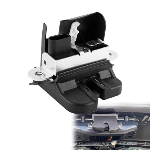 VVORHSBELL Boot Lock Compatible with VW Golf MK5 (2003-2008), Polo Mk5 (2009-2016), Touran (2003-2015), Passat 3C5 (2005-2011) OEM 6RD827505 1K6827505 Plastic & Metal Trunk Lock 9x8.2x8.5cm Black