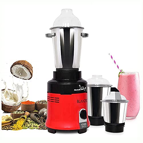Blaaze Commercial Mixer Grinder 1200 Watts...