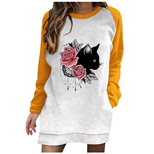 Jerseys De Punto para Mujer Cuello de Tortuga Manga Larga Suelto Prendas...