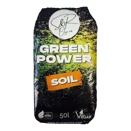 S&R Green Power Living Soil Erde mit aktiven Mikoorganismen und Bodenpilzen 50L