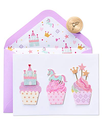 Image of Papyrus Birthday Card for Girl (Sweet, Fun, and Sparkly)