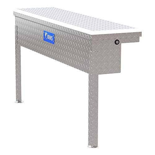 UWS EC30201 48-Inch Heavy-Wall Aluminum Truck Side Tool Box with Low Profile, RigidCore Lid