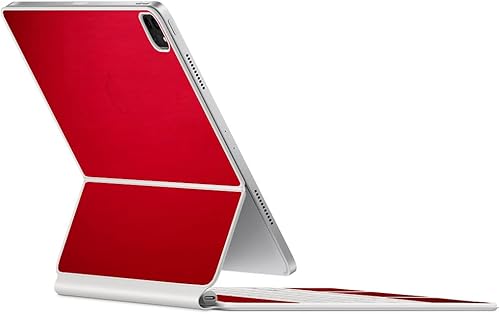 Vista 53 de SopiGuard Skin for 2021 Magic Keyboard Case 12.9 - Adhesivo de vinilo de precisión de borde a borde superior, teclado y panel trasero (gris carbono)