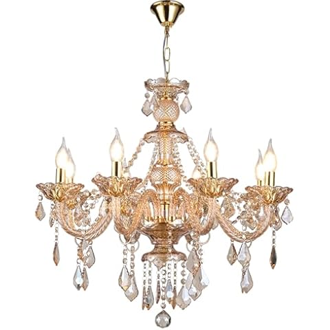 Vimatto Amber Crystal Chandelier Cover