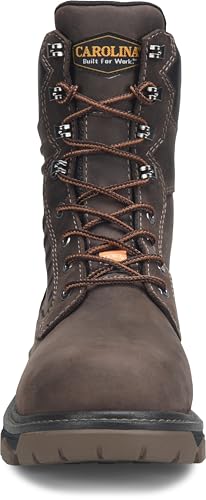 Carolina Men's Cardinal 8" Waterproof Composite Toe Internal Met Guard Work Boot4