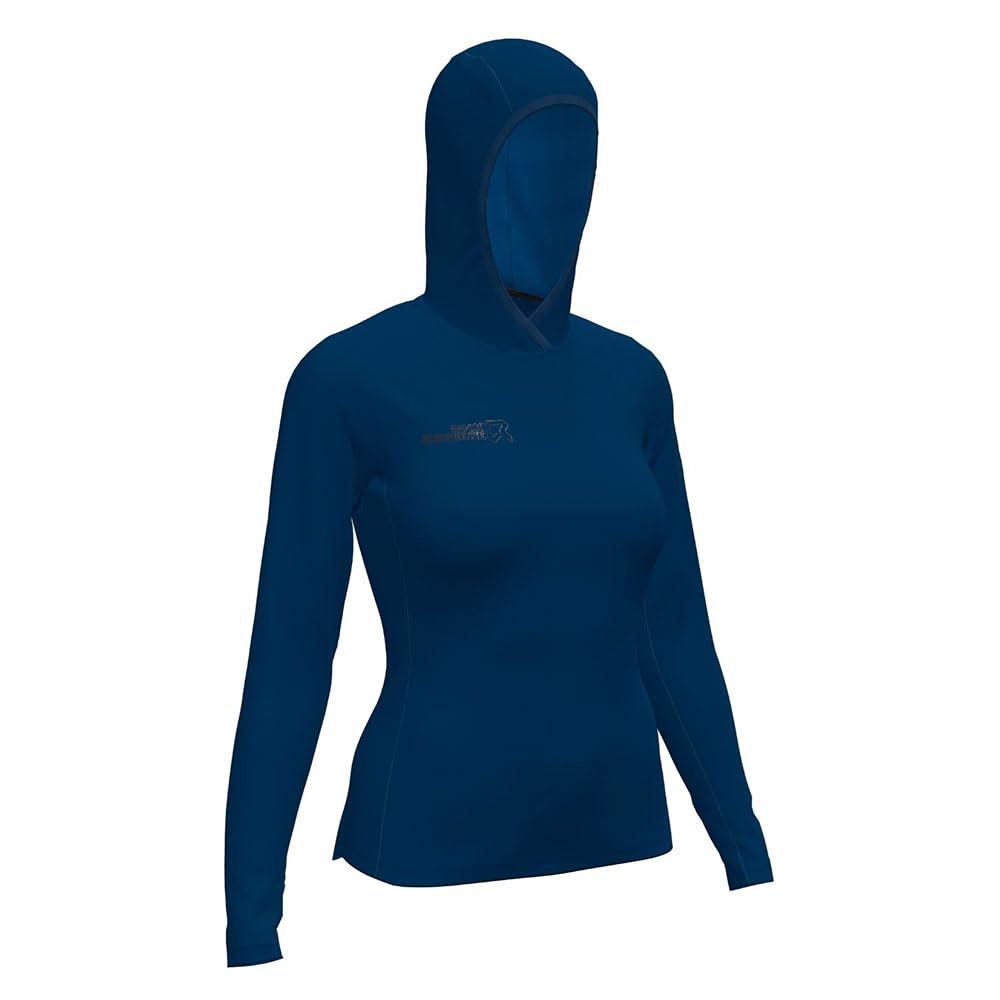 Rock Experience Wellhorn Hoodie Woman Fleece Felpa Outdoor da Trekking | Escursionismo Donna (Pacco da 1)