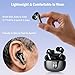 TTQ OTC Hearing Aids for Seniors with Bluetooth, Smart Noise Cancelling & 3-Level Volume, Fashionable and Trendy Rechargeable Hearing Aids for Hearing Loss