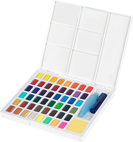 Faber-Castell Creative Studio Watercolour 48 Pan Set, Art, Painting, Home, Office, Art Studio, Artist Supplies, Gift, Present