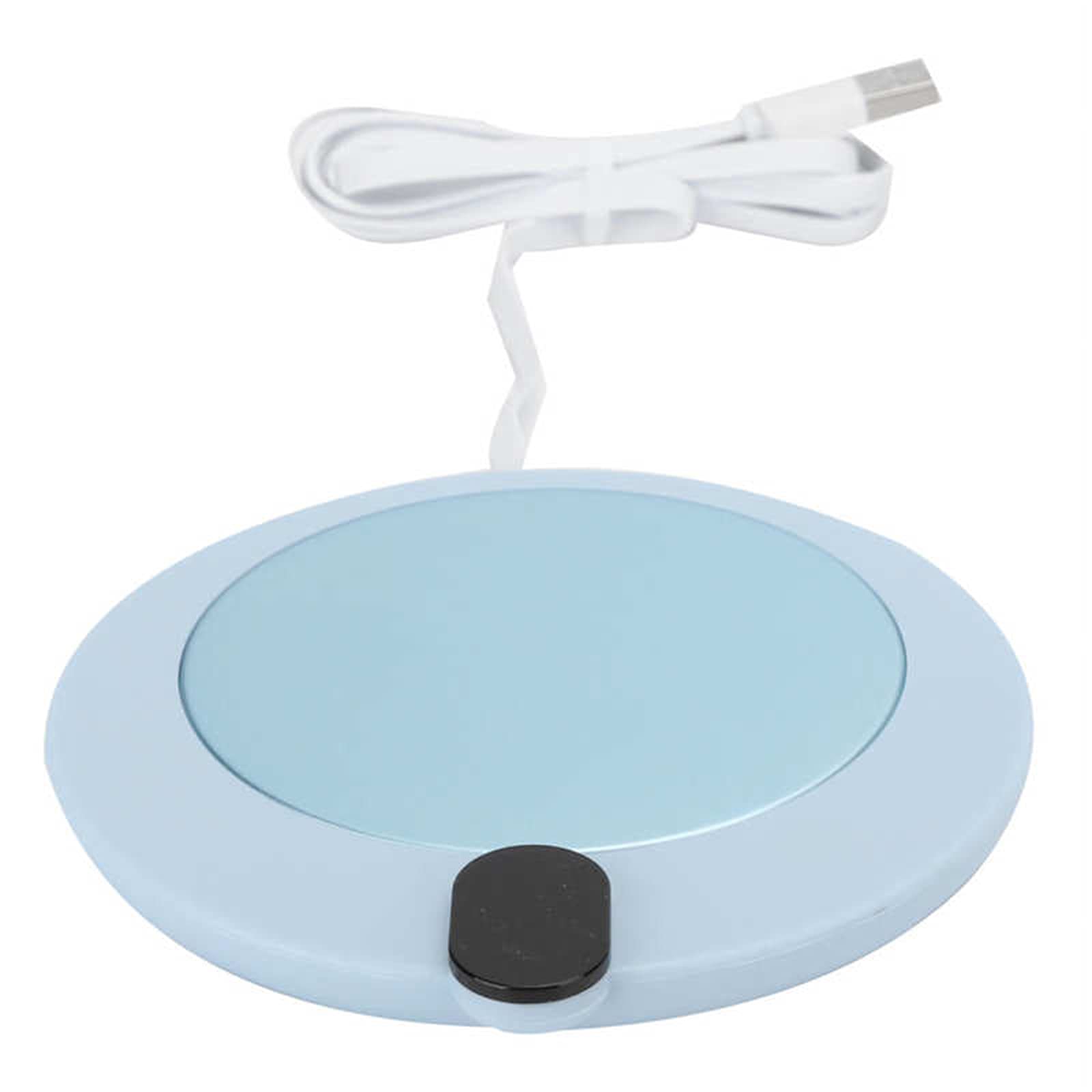 Réchauffeur de Tasse de Chauffe-Tasse à Café USB, Chauffe-Verres à Contrôle de Température à 3 Niveaux, pour Bureau à Domicile