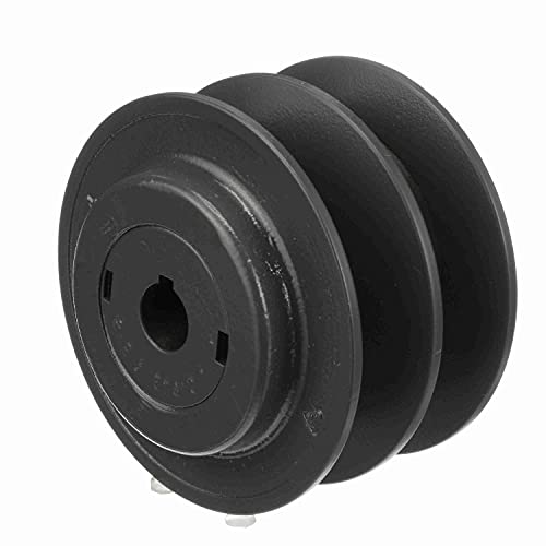 Browning 2VP42X5/8 Variable Pitch Sheave, 2 Groove, Finished Bore, Cast Iron Sheave, for 3L, 4L or A, 5L or B Section Belt