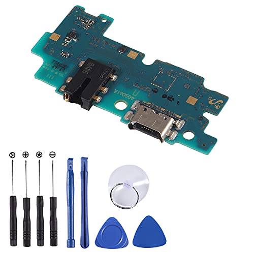 USB Charger Port Flex Cable Replacement for Samsung Galaxy A50 SM-A505U A502U 2019 Audio Jack Flex Cable USA Version A50 Charger Board Repair Part (for A50 A505U)