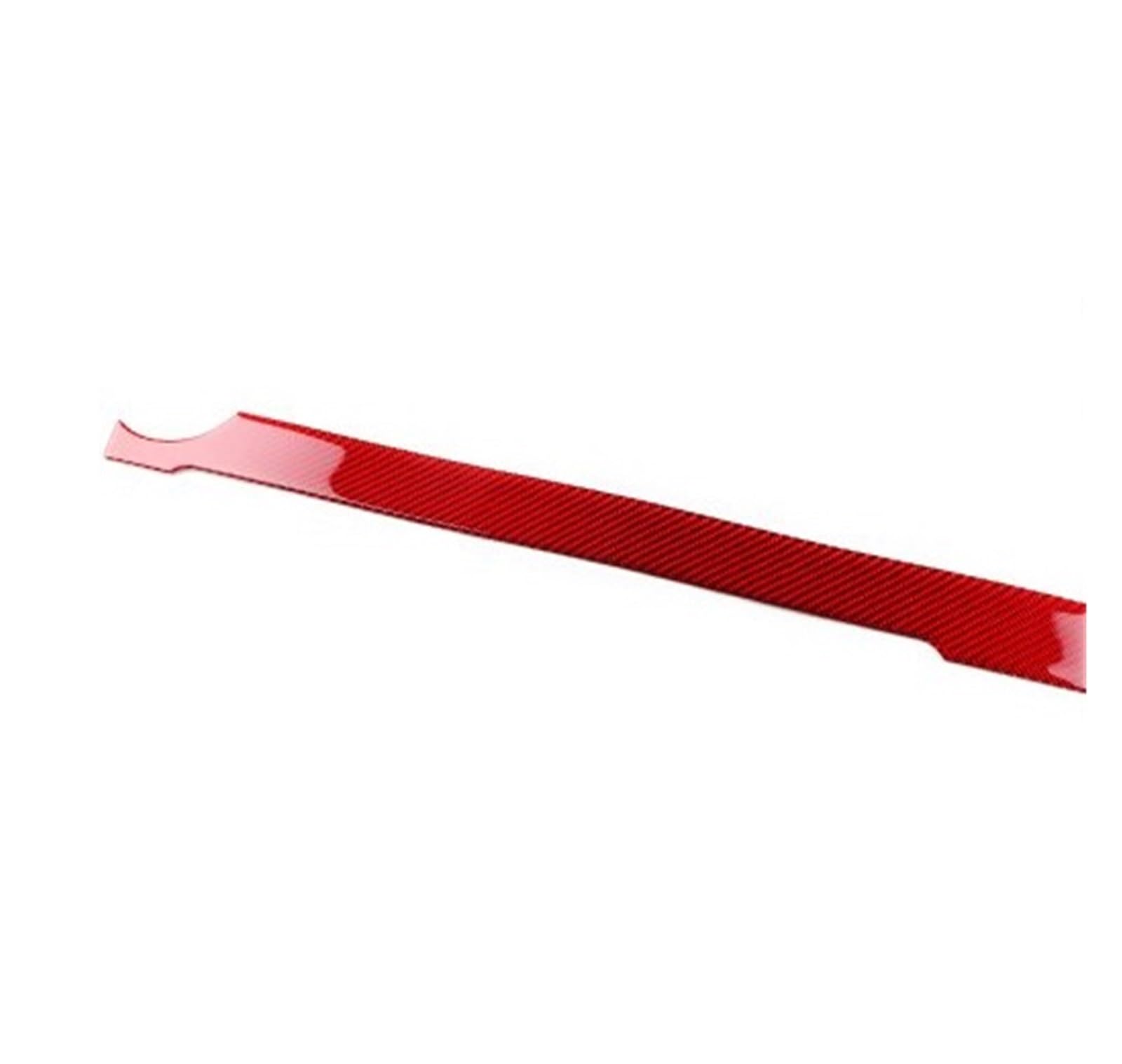 Interior Trim for Seat for Ibiza 6l 2003 2004 2005 2006 2007 2008 LHD RHD Car Passenger Co-Pilot Strip Interior Real Soft Carbon Fiber Sticker Cover Trim Sticker(for RHD Red Carbon)