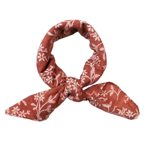 Image of Shanlin Unisex Cotton Square Bandanas Scarves 24x24