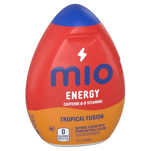 Image of MiO Energy Tropical Fusion Naturally Flavored Liquid Water Enhancer 1.62 Fl Oz (Pack of 12)