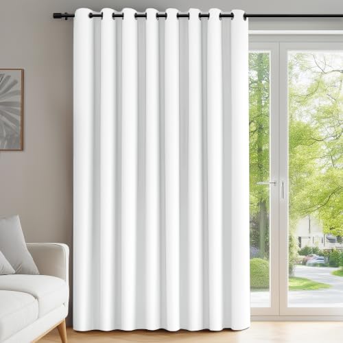 Deconovo Blackout Curtains for Bedroom 84 Inch Long, Living Room 1 Panel