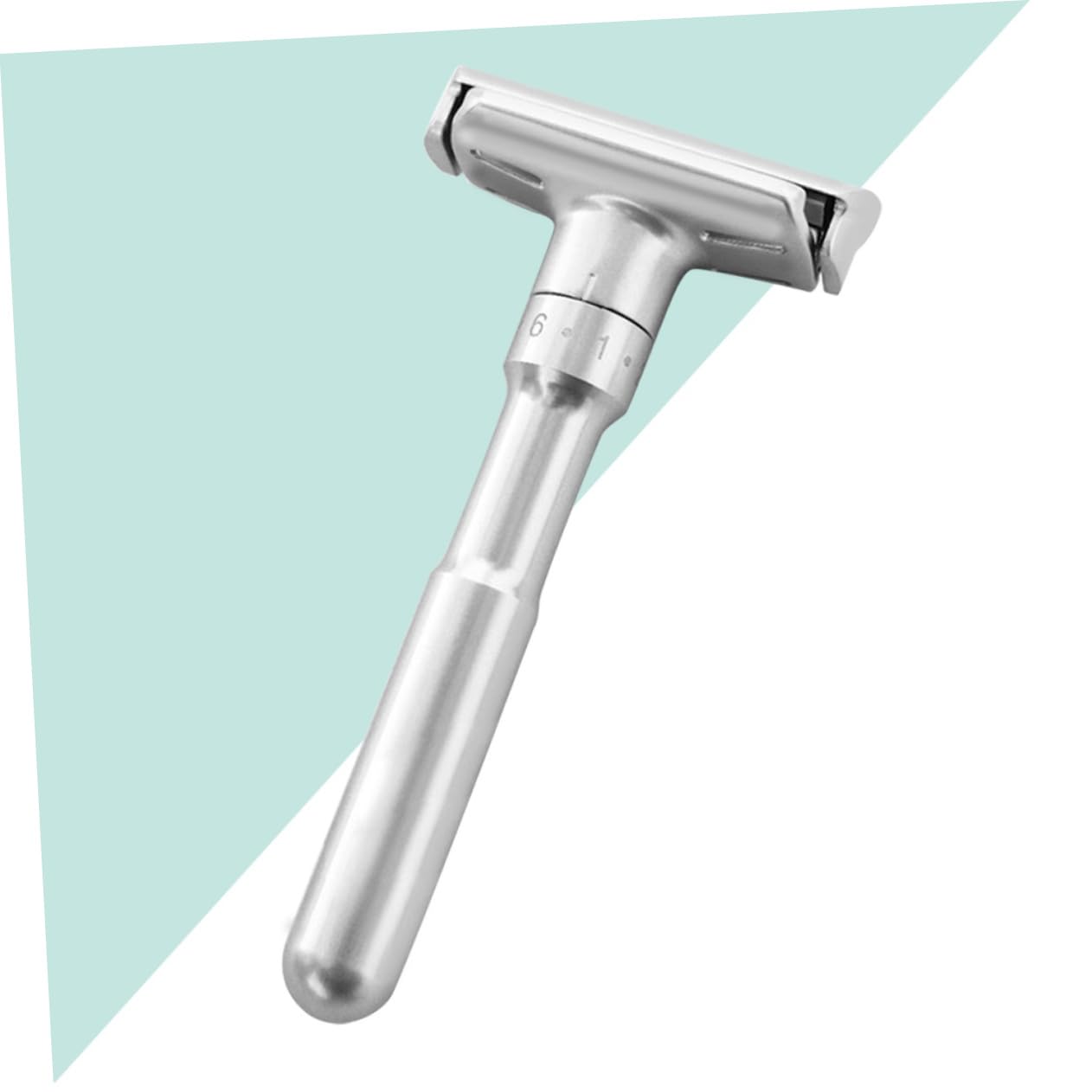 Didiseaon Double Sided Razor Men's Shaving Machine Manual Razor Adjustable Shaving 6 Levels