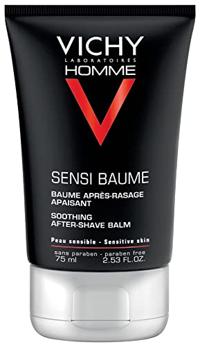 Vichy Homme Sensi Baume Soothing After Shave Balm 75ml