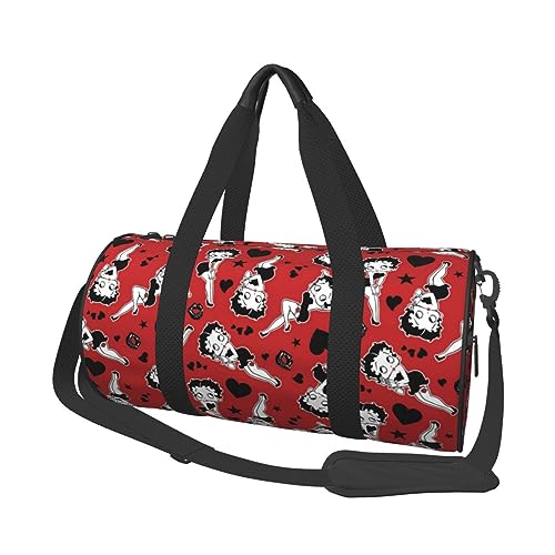 ベティブープ ショルダーバッグ おしゃれ リュック ボストン 大容量 2way スポーツバッグ ゴルフ 大容量 トラベルバッグ かわいい 人気 キャラクター グッズ