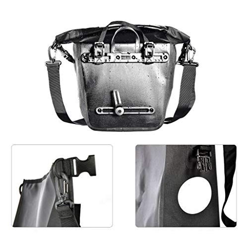 Zenglingliang Bicycle Bag Mountain Bike Long-Distance Riding Front Side Bag Front Pannier Bag Front Shelf Bag Large-Capacity Road Bike Travel Pannier Bag Bike Bag (Size : B) #TOP2