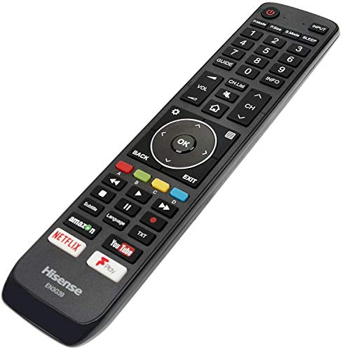 d'origine EN3G39 Télécommande pour Hisense UHD 4K TV H43A6200 H43A6200UK H43A6250UK H50A6200 H50A6200UK