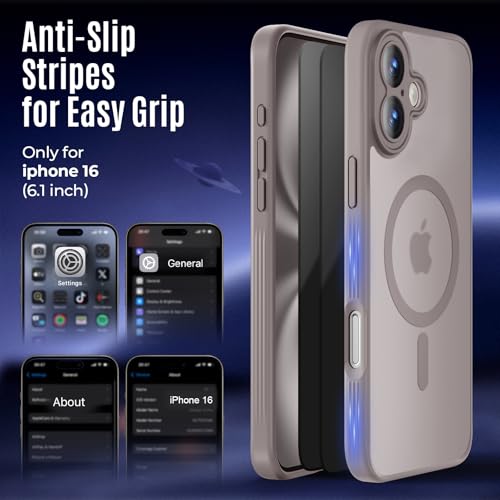 Image of Symcele Designed for iPhone 16 Case, Natural Titanium