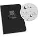 Rite in the Rain Cuaderno Impermeable (374-M), Unisex Adulto, R-754, Negro, 3½...
