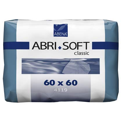 Empapador Desechable 60×60, 1.300 ml. Caja de 100 Uds, antideslizante, sin mantenimiento, con Superabsorbente, y sellado por los 4 lados.