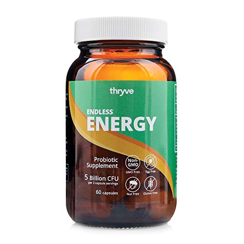 Thryve Inside Endless Energy Probiotic - Scientifically & Clinically Shown to Improve Your Overall Health - Supercharges Weight Management, Immune Health & Digestion