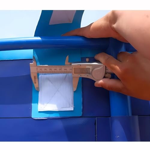 Lona sobre el suelo azul y plegable de 1.2m de diámetro 7