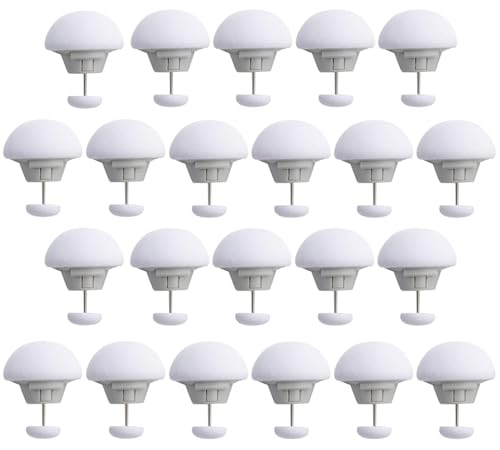 Clips de Fijación para Edredón 22 PCSClips de Funda Nórdica Soportes de Edredón Clip Redondo de Seta con Botón Clip para Edredón Antideslizante para Fijar Edredones Sábanas Fundas (Blanco)