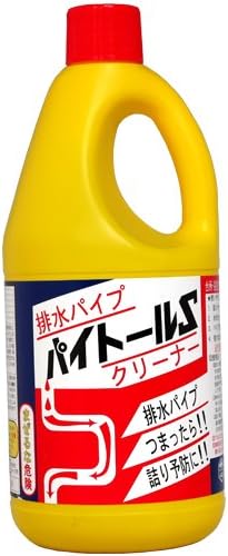 パイトールs 超強力排水パイプクリーナー 1000ml 業務用 つまり解消 パイトールs 排水口 パイプクリーナー Amazon